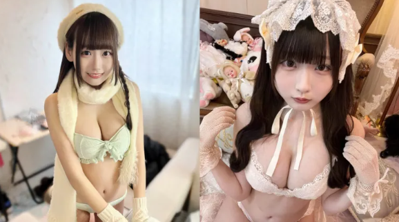 须羽心(须羽こころ)泳装写真,色气满满的身材太美好了-乐忧记