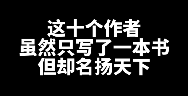 10位写了一本网文小说,却爆火的作者-乐忧记