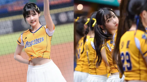 图片[2]-中信兄弟啦啦队（衣宸）甜美可爱高颜值，我感觉我恋爱了-乐忧记